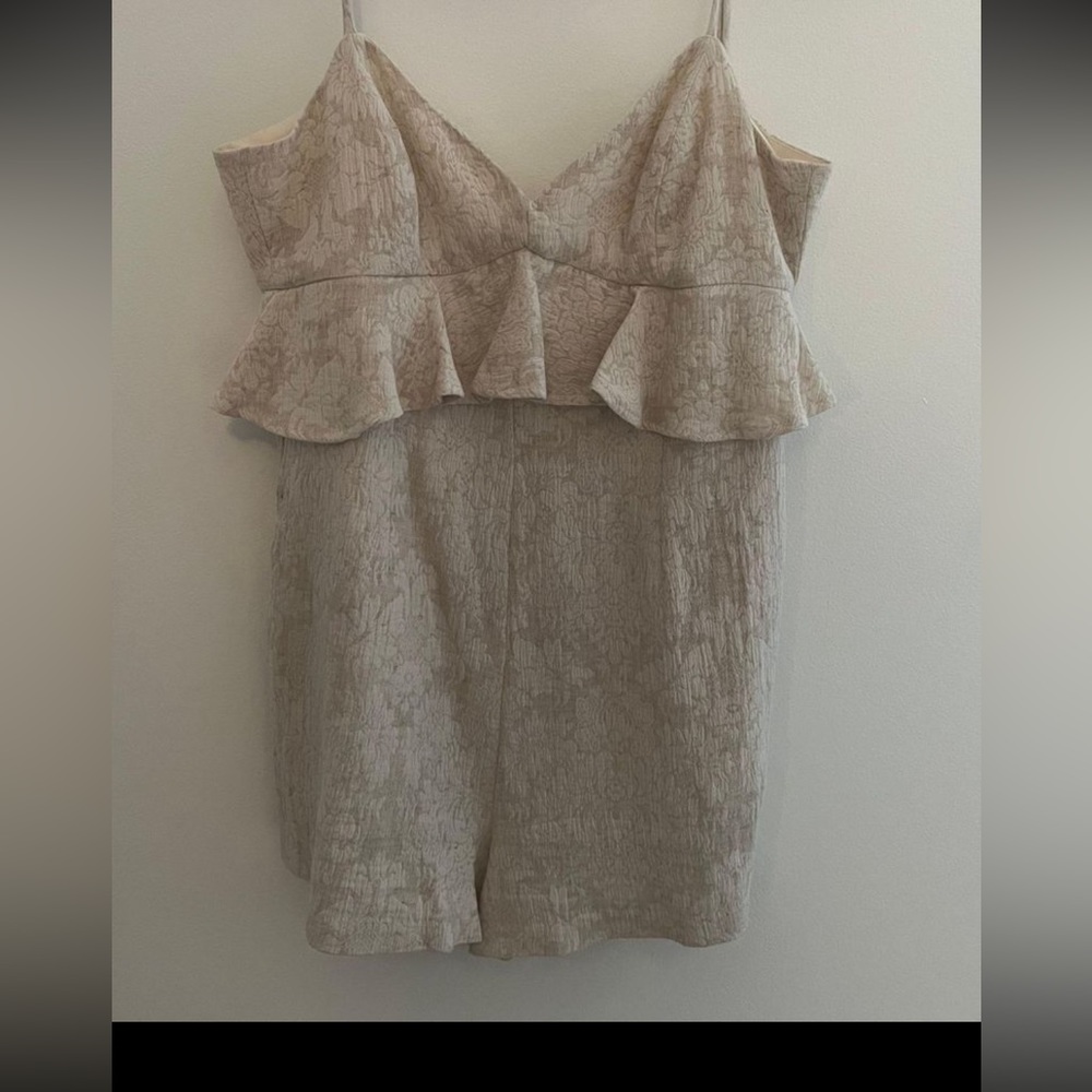 BCBG floral romper